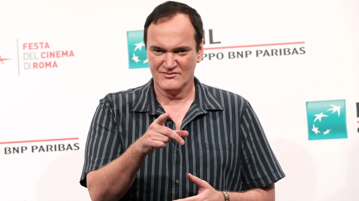 Quentin Tarantino at Rome Film Fest
