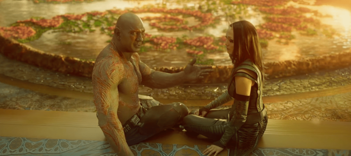 Drax and Mantis Guardians of the Galaxy vol. 2