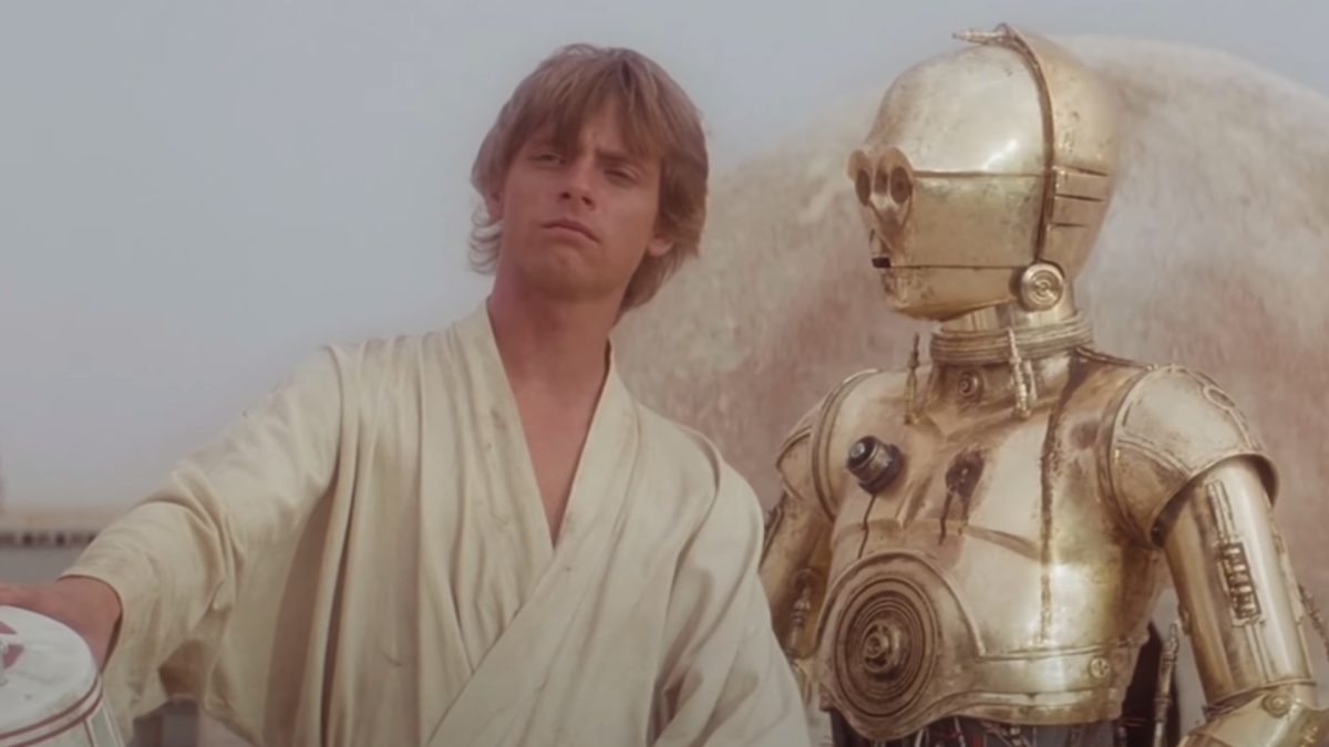 Luke Skywalker and C-3PO