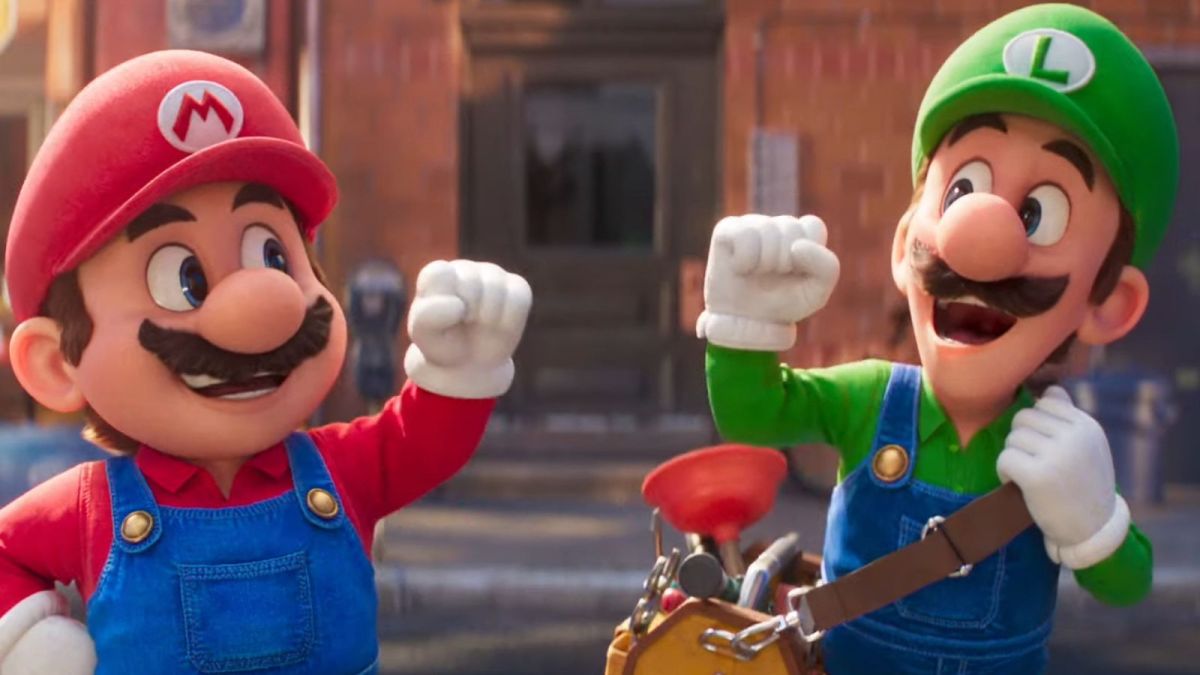 Mario Luigi super mario bros movie