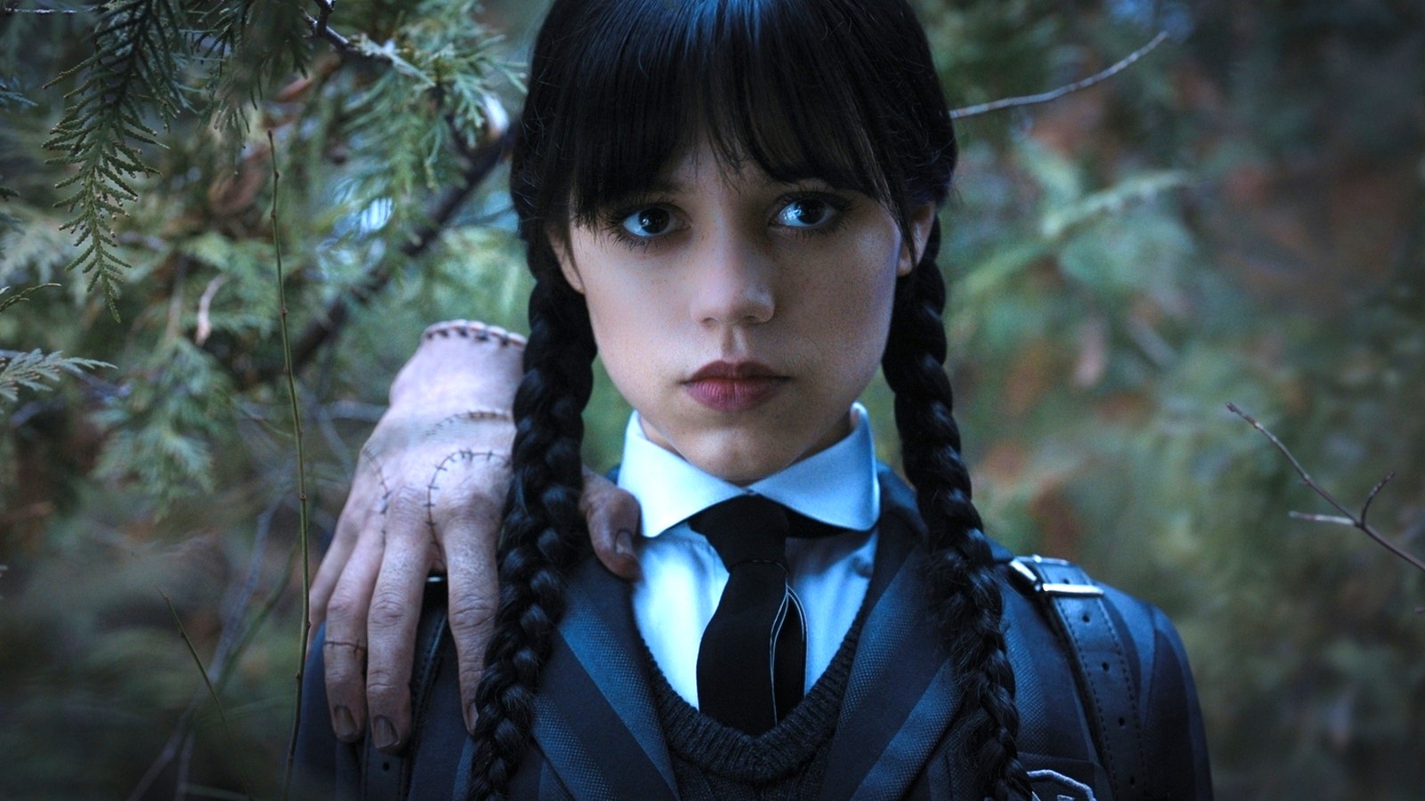 Jenna Ortega as Wednesday Addams in 'Wednesday'