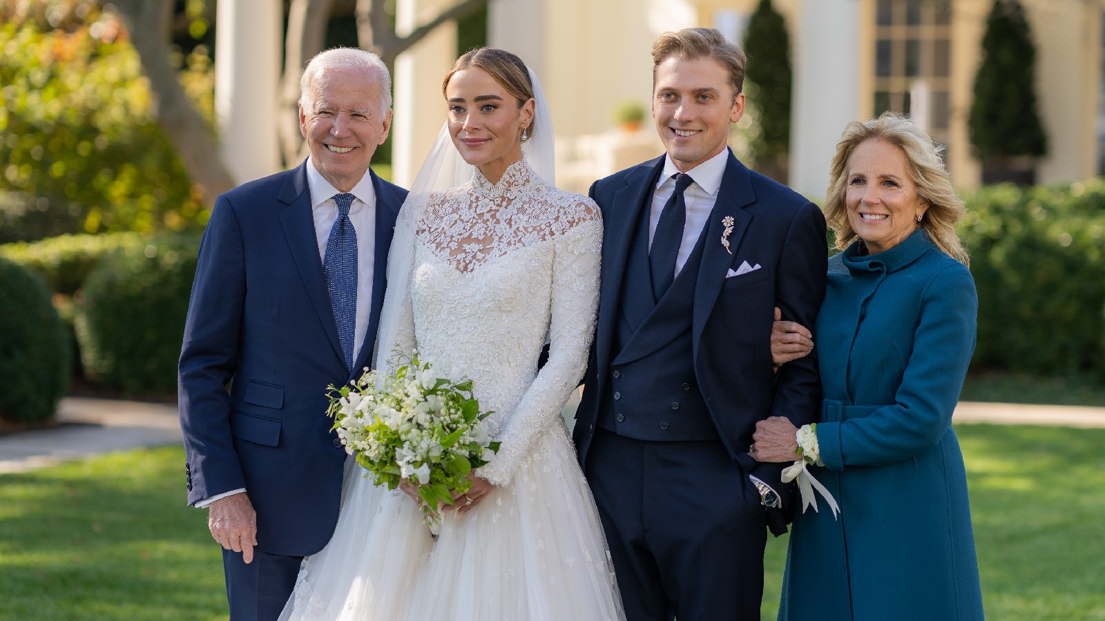 White House Releases Photos From Naomi Biden’s Top-Secret South Lawn Wedding