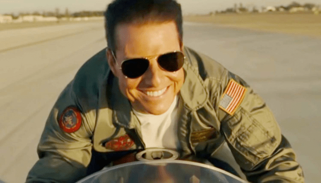 Tom Cruise as Pete "Maverick" Mitchell in 'Top Gun: Maverick'