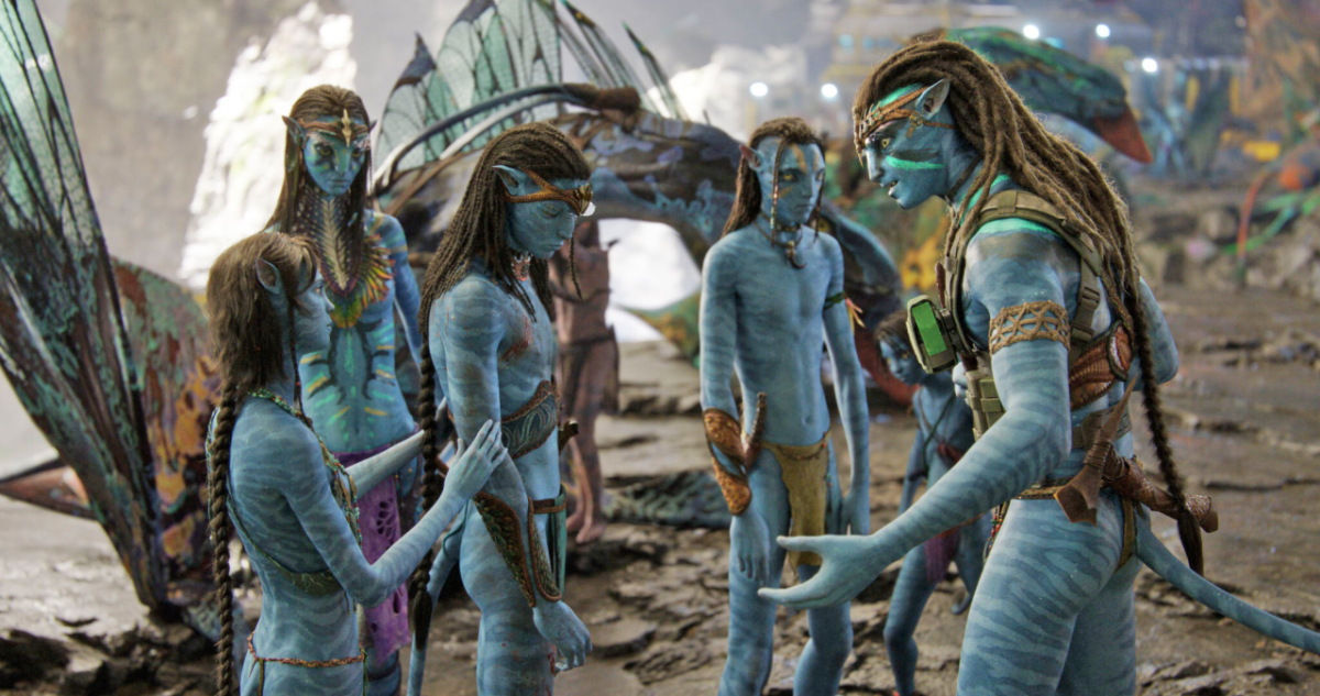 Jake, Neytiri, and their children from 'Avatar: The Way of Water'
