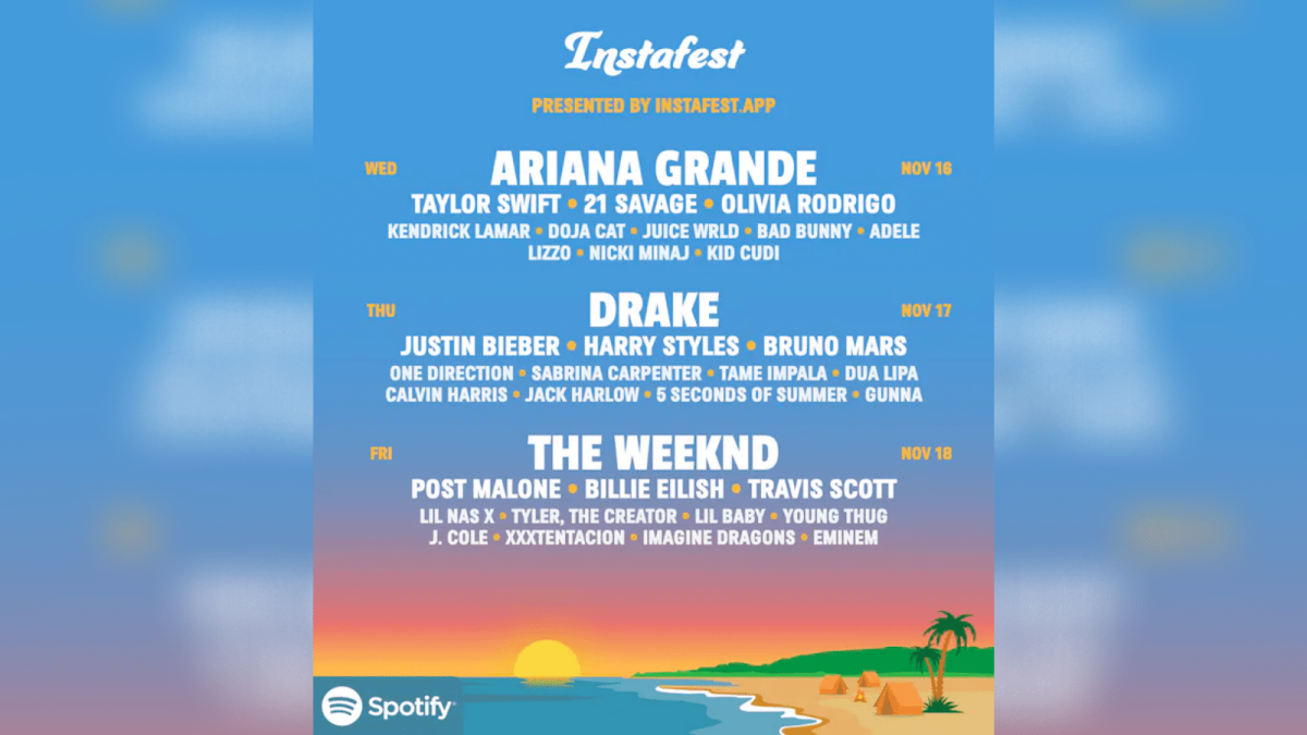 How to use Spotify Instafest