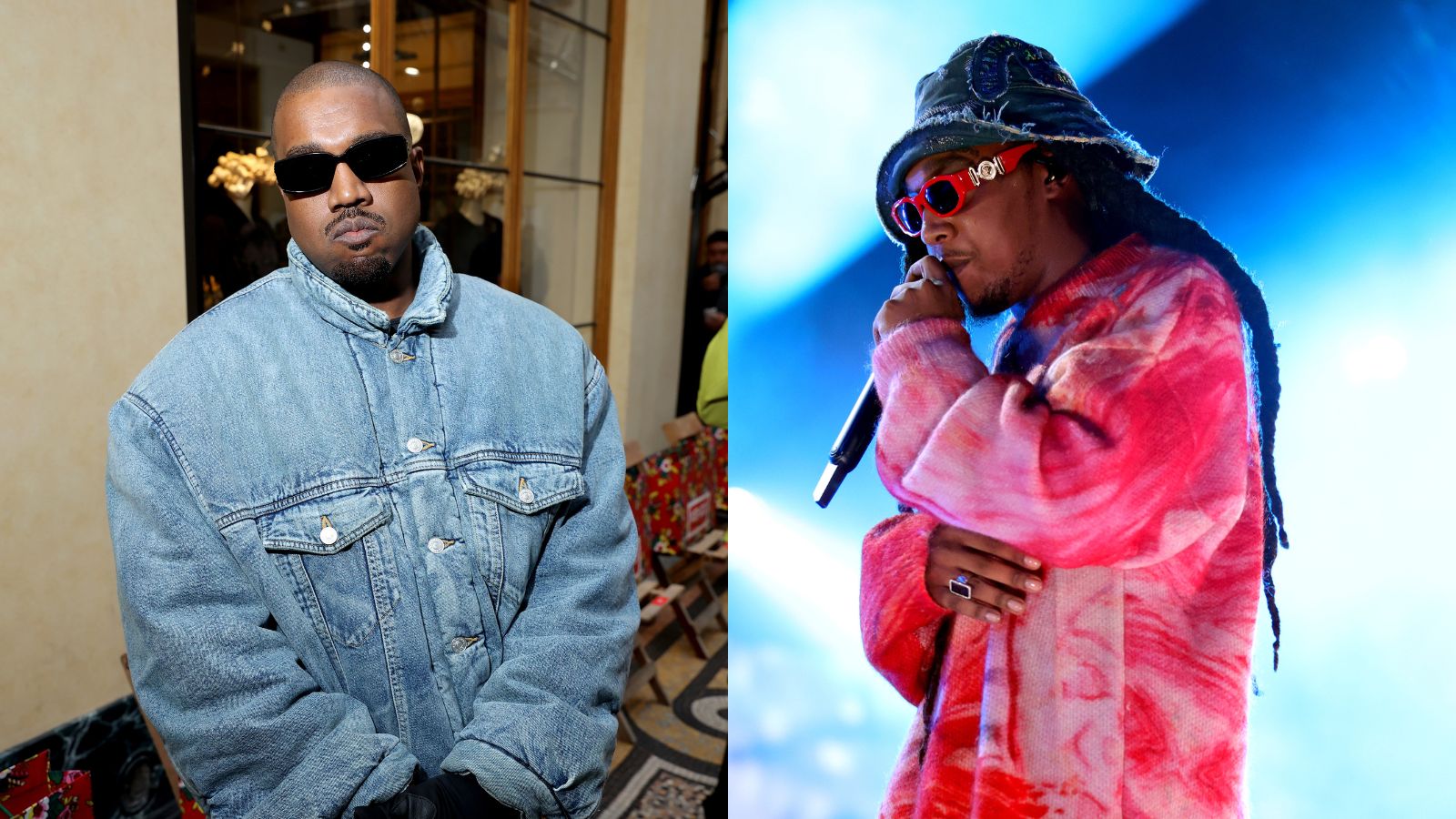 Kanye West returns to Twitter with tribute to Takeoff before immediately doubling down on antisemitism