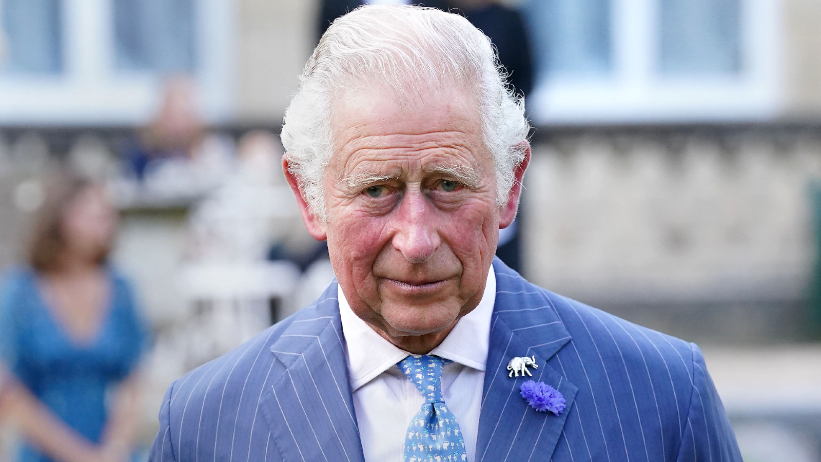 Thái tử Charles, Hoàng tử xứ Wales tham dự "Một đêm đầy sao trên đồi Nilgiri" sự kiện do Gia đình Voi hợp tác với Tổ chức Tín thác Châu Á của Anh tổ chức tại Lancaster House vào ngày 14 tháng 7 năm 2021 ở London, Anh.
