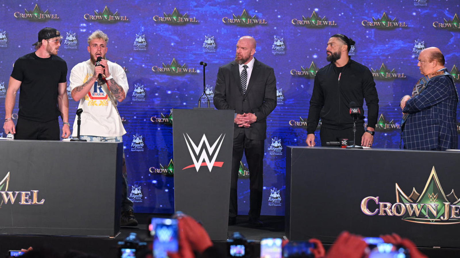 How to watch Logan Paul vs. Roman Reigns at WWE Crown Jewel
