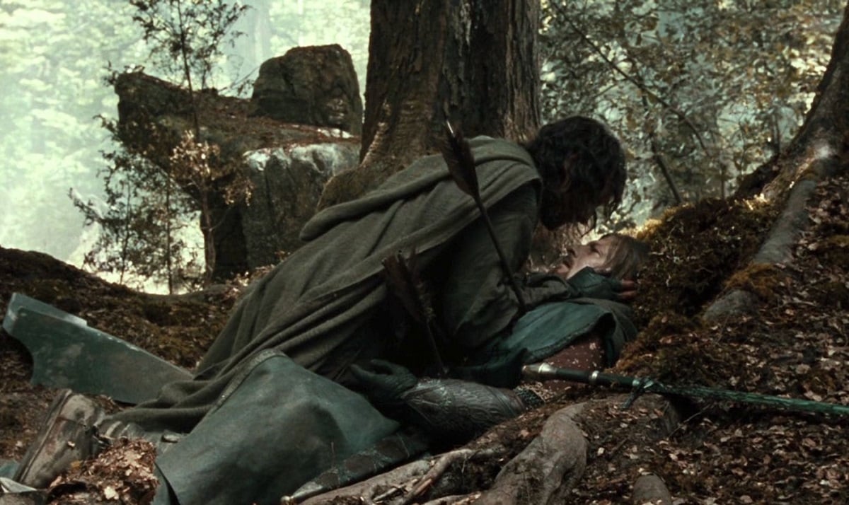lord of the rings the fellowship of the ring boromir aragorn