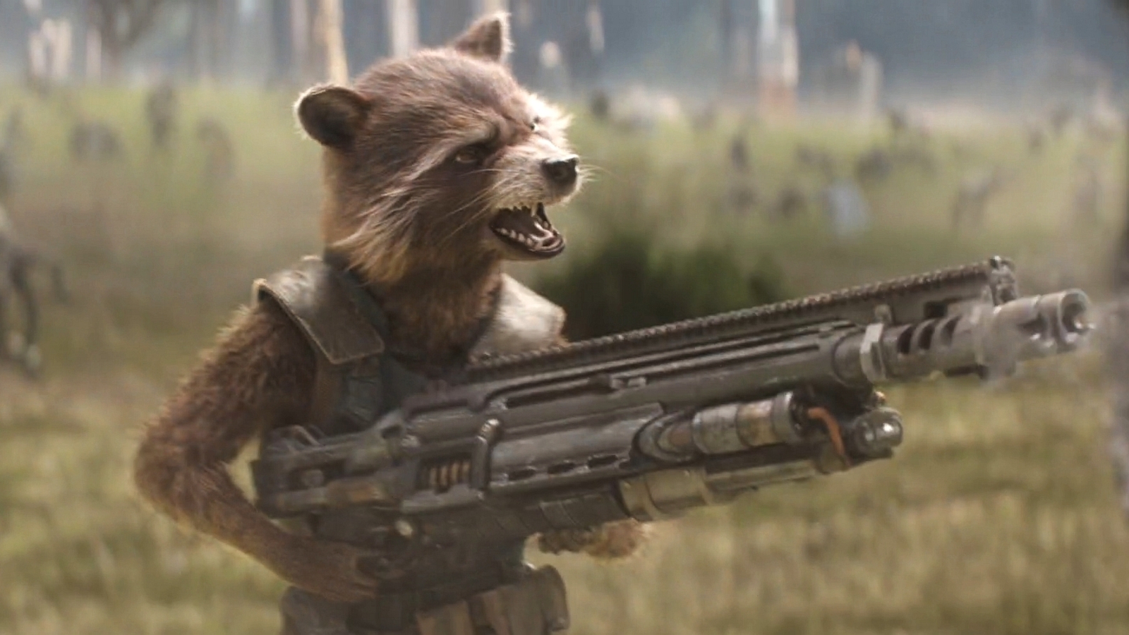 Rocket Raccoon in 'Avengers: Infinity War'