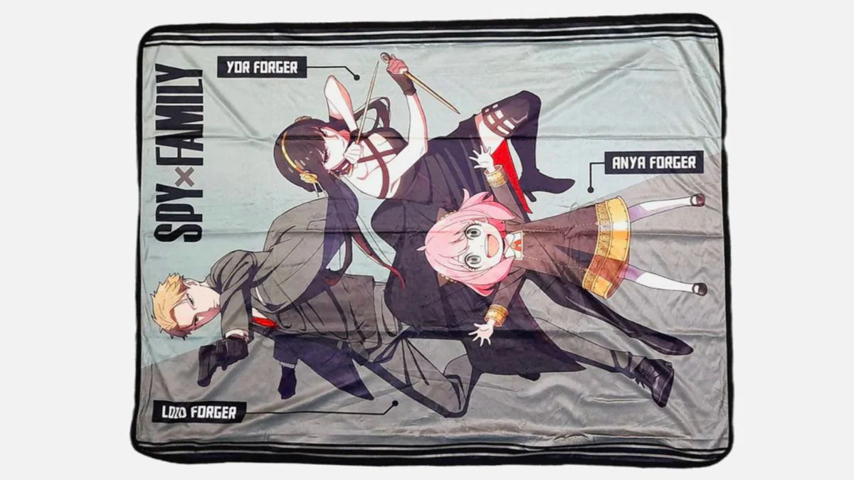 Spy x Family throw blanket