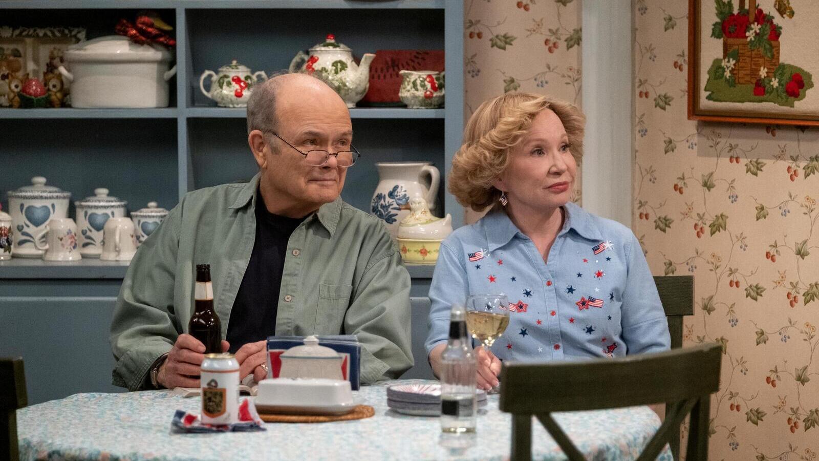 Kurtwood Smith e Debra Jo Rupp como Red e Kitty Forman em 'That '90s Show'