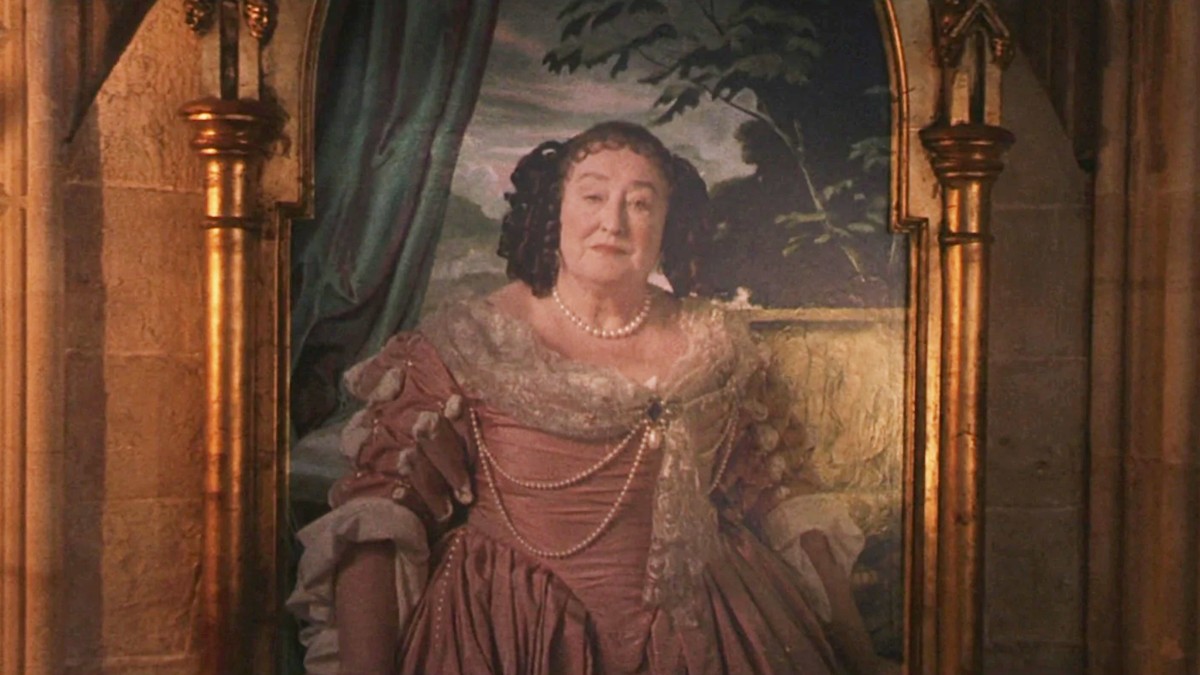 Elizabeth Spriggs as The Fat Lady in Harry Potter