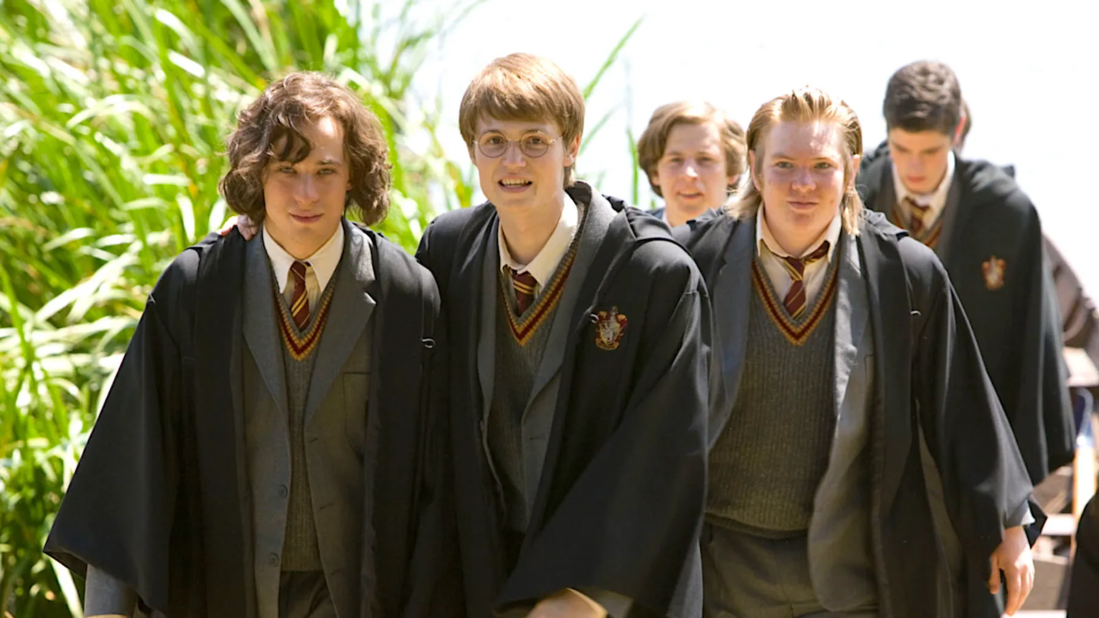 Young Sirius, James, Wormtail, and Lupin in 'Harry Potter and the Order of the Phoenix'