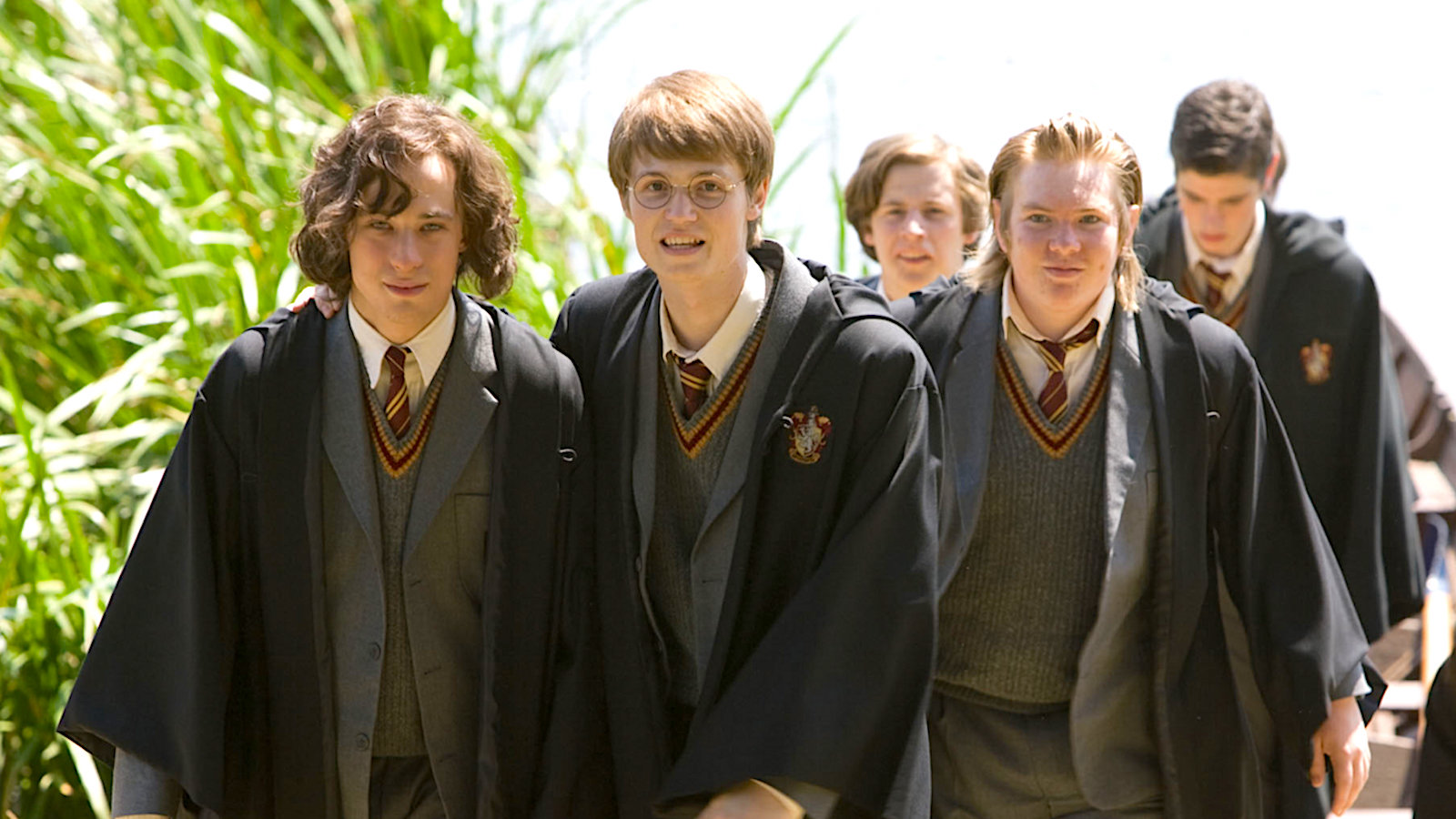 Young Sirius, James, Wormtail, and Lupin in 'Harry Potter and the Order of the Phoenix'