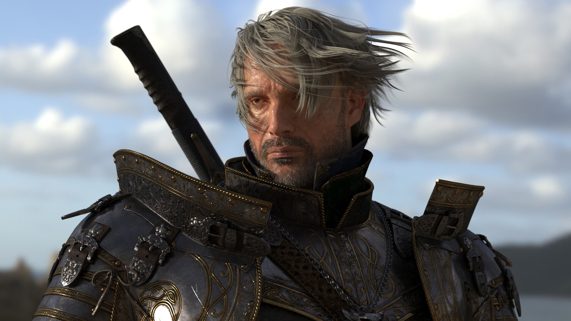 Mads Mikkelsen as The Witcher