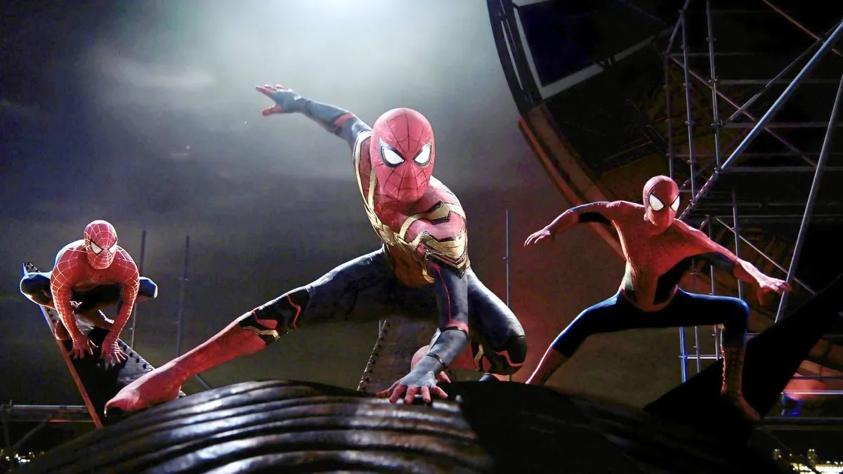 Three Spideys unite in Spider-Man: No Way Home
