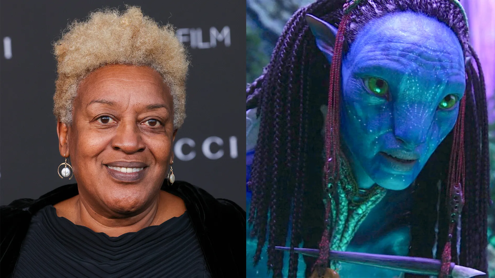 CCH Pounder in Avatar: The Way of Water as Mo'at 
