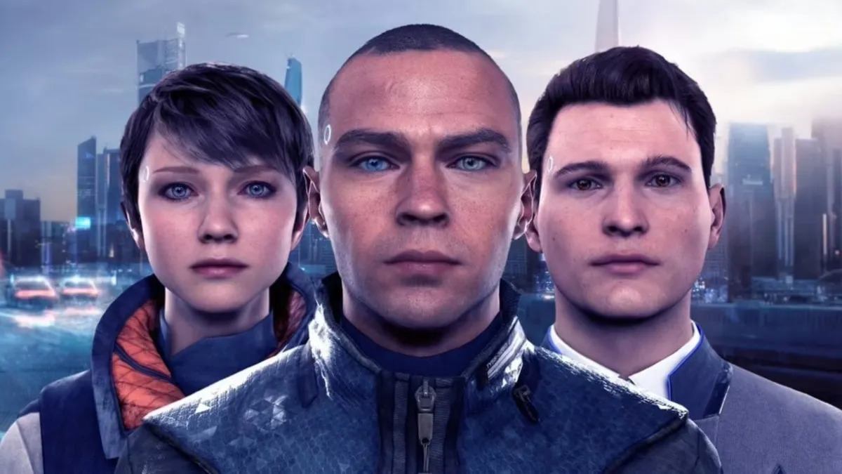 Kara, Marcus and Connor from Detroit Become Human