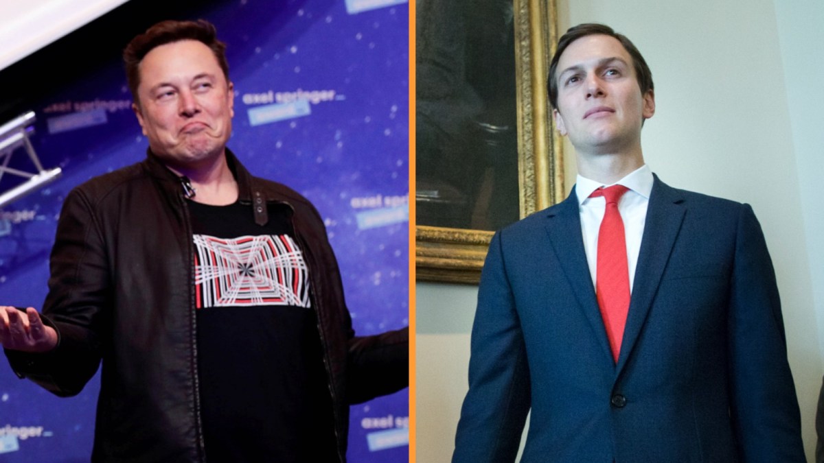 Elon Musk and Jared Kushner
