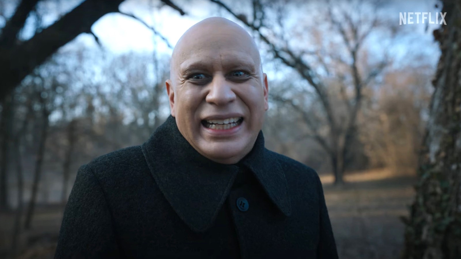 Fred Armisen as Uncle Fester Addams in 'Wednesday'