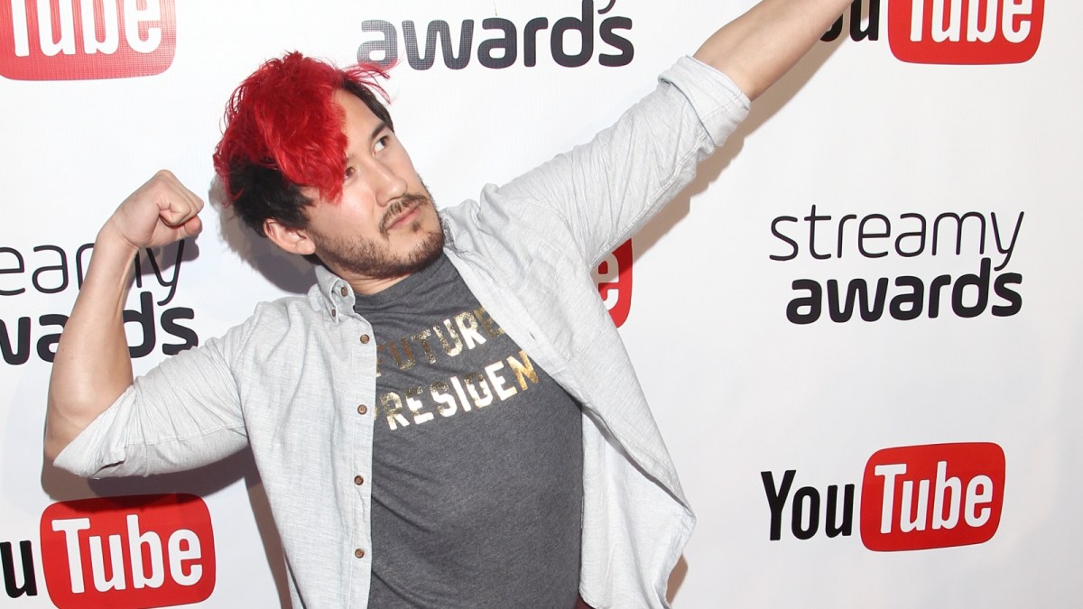 Markiplier at the Official Streamy Awards Nominee Reception At YouTube Space LA