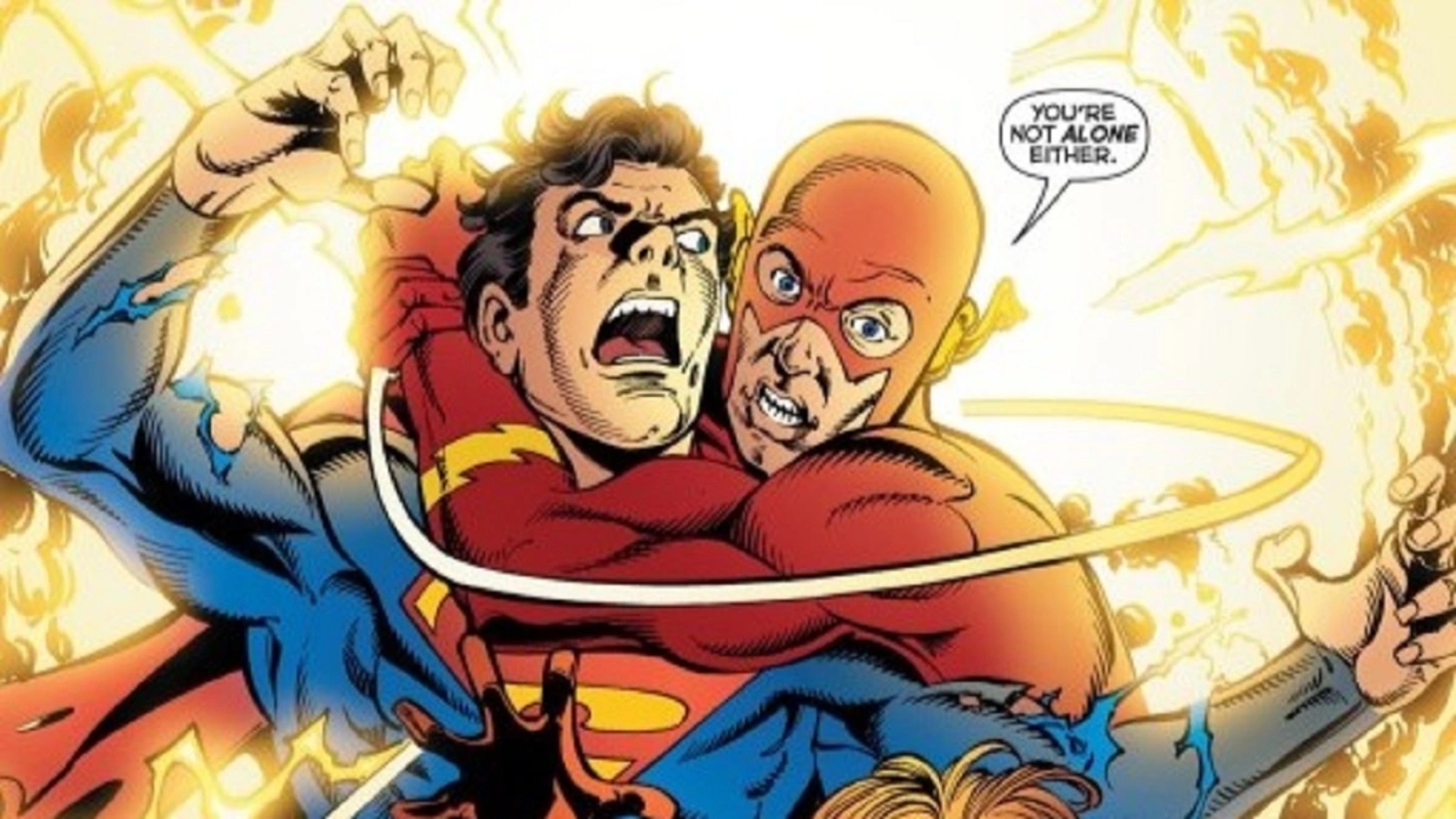 Infinite Crisis Flash versus Superboy Prime