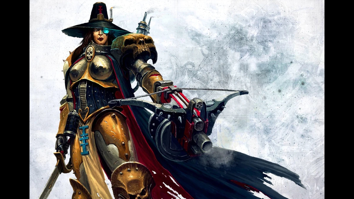 Inquisitor Katarinya Greyfax from 'Warhammer 40K'