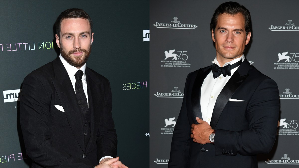 Henry Cavill and Aaron Taylor-Johnson are favorites to play James Bond