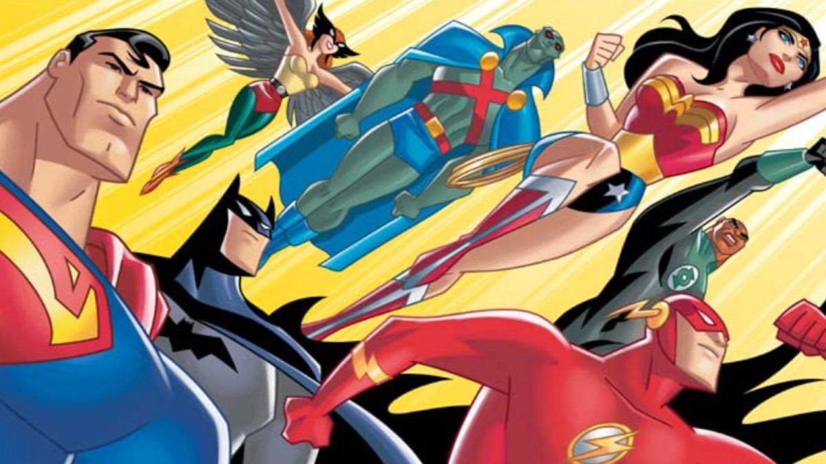 The animated Justice League