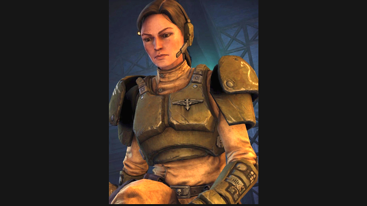 Lieutenant Mira from 'Warhammer 40K'