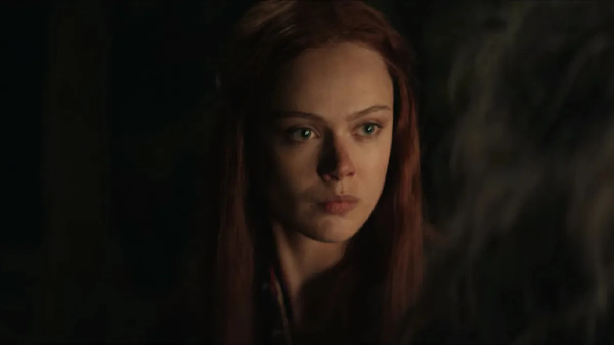 Visenna, Geralt's mother, in 'The Witcher' series by Netflix