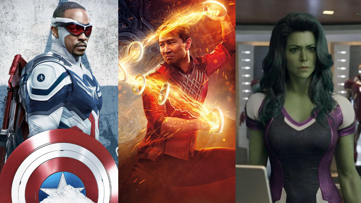 Captain America, Shang-Chi, and She-Hulk
