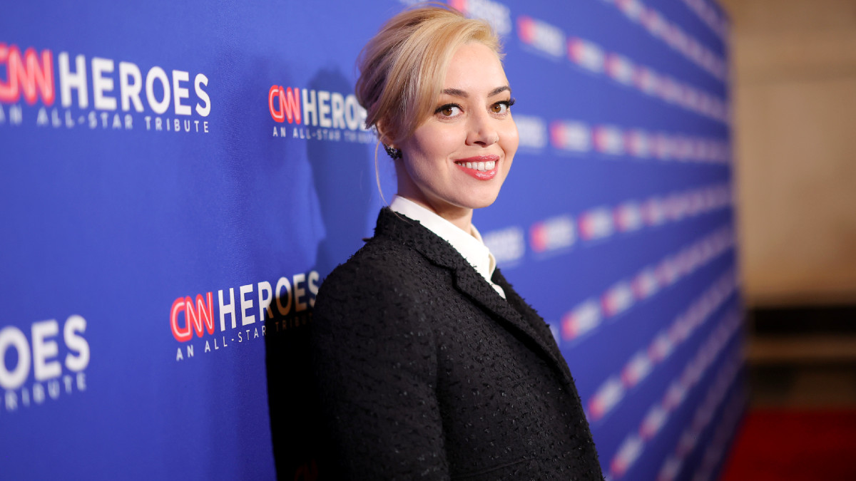 Aubrey Plaza attends the 16th annual CNN Heroes: An All-Star Tribute at the American Museum of Natural History on December 11, 2022 in New York City.