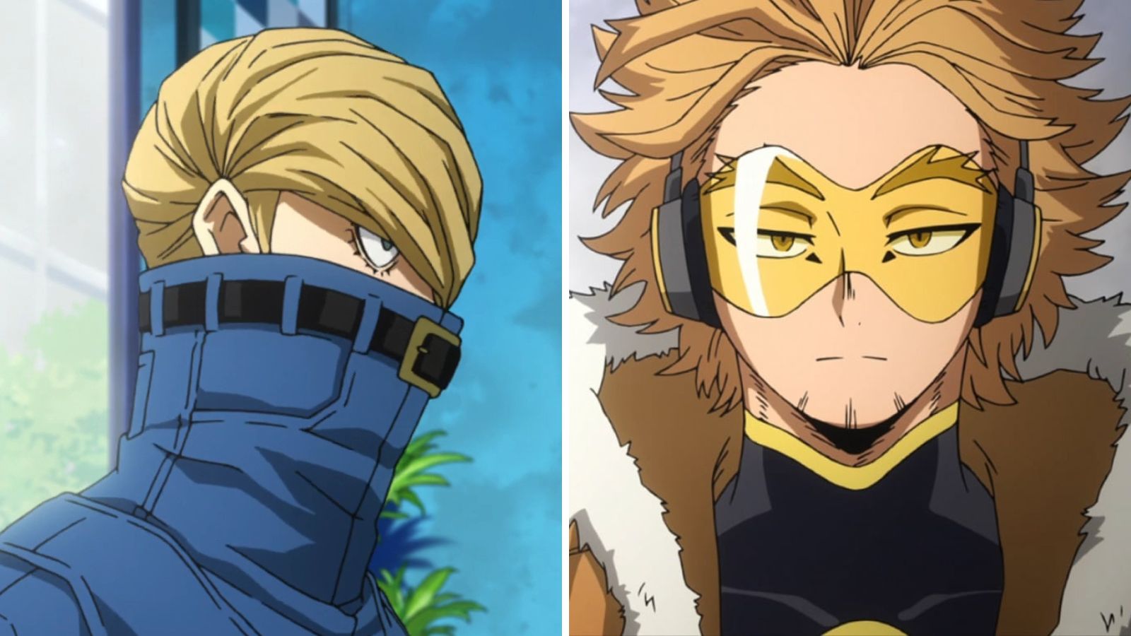 Best Jeanist and Hawks from My Hero Academia