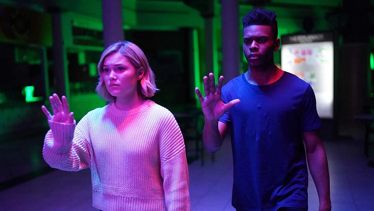 Olivia Holt as Tandy Bowen and Aubrey Joseph as Tyrone Johnson in 'Cloak & Dagger'  