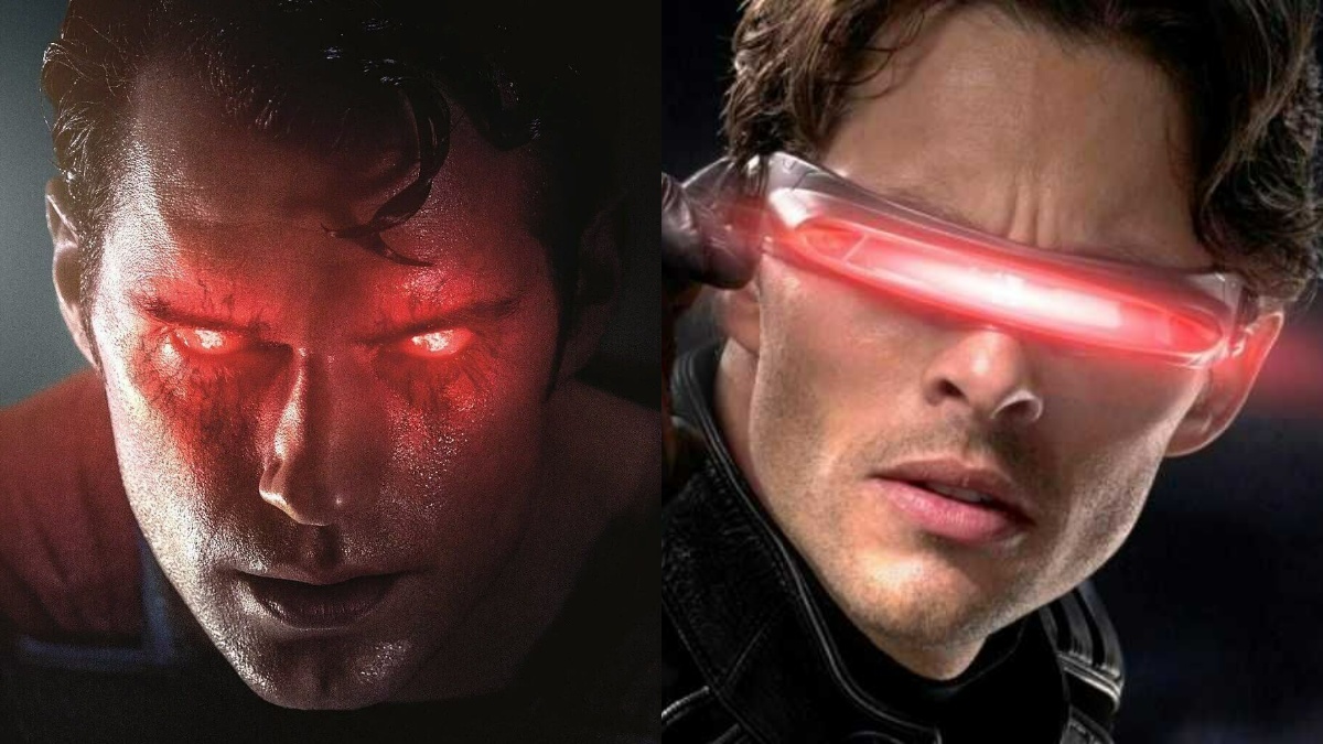 Henry Cavill as Superman in 'Batman v Superman'/James Marsden as Cyclops in 'X-Men'