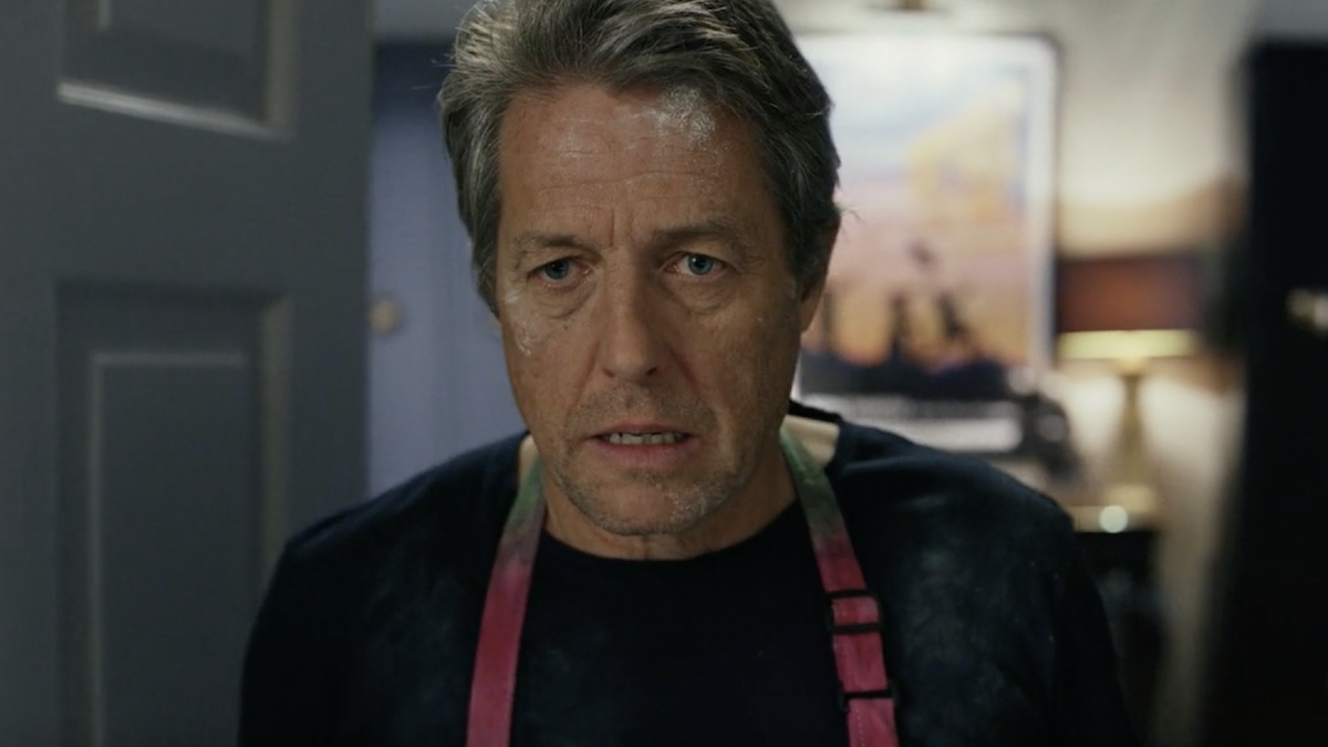 Hugh Grant Knives Out Glass Onion