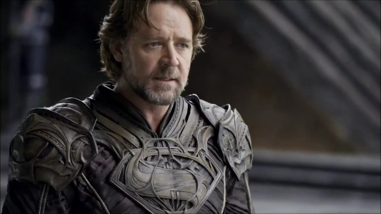 Russell Crowe as Jor-El in 'Man of Steel'