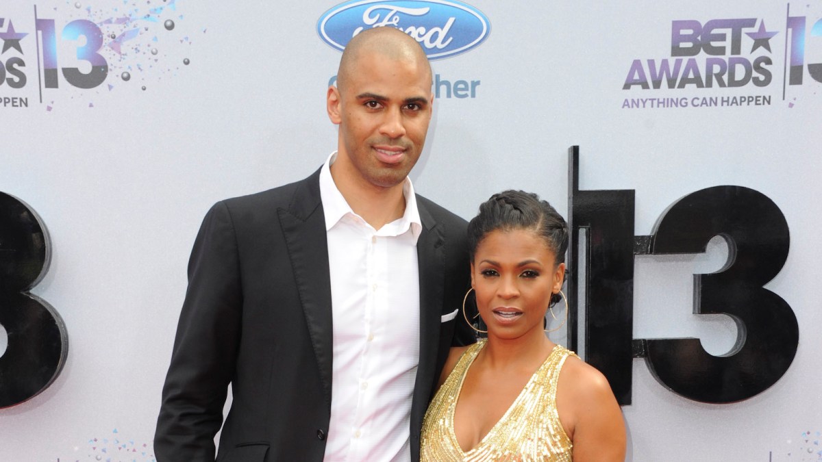 Former basketball player Ime Udoka and Nia Long attend 2013 BET Awards - Arrivals at Nokia Plaza L.A. LIVE on June 30, 2013 in Los Angeles, California.