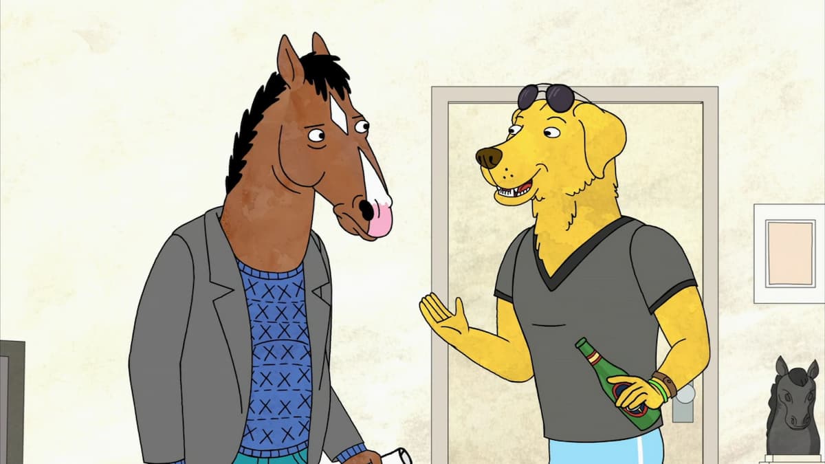 Bojack and Mr. Peanutbutter