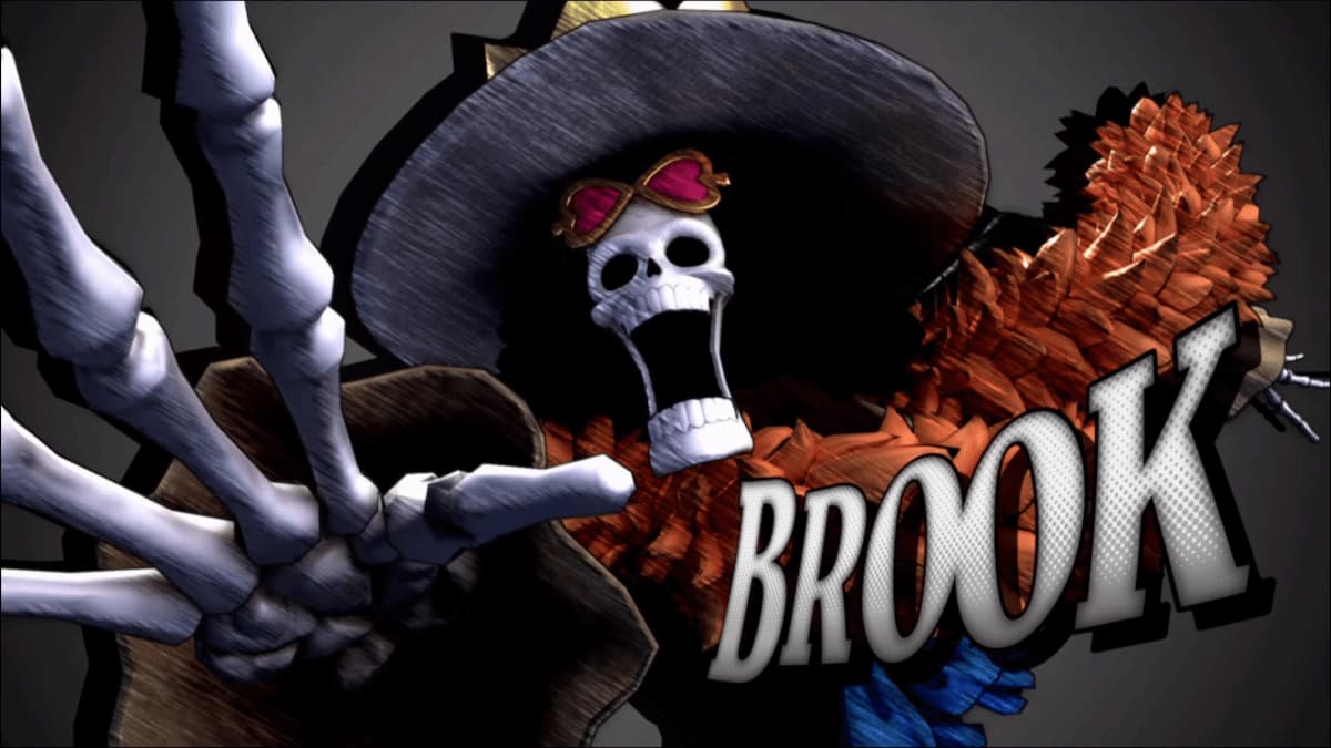 Brook in One Piece Odyssey