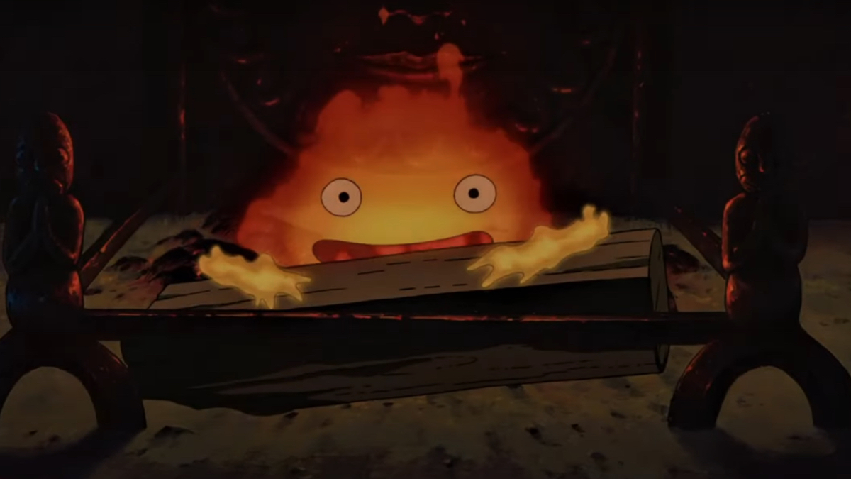 Calcifer from Howl's Moving Castle - Ghibli