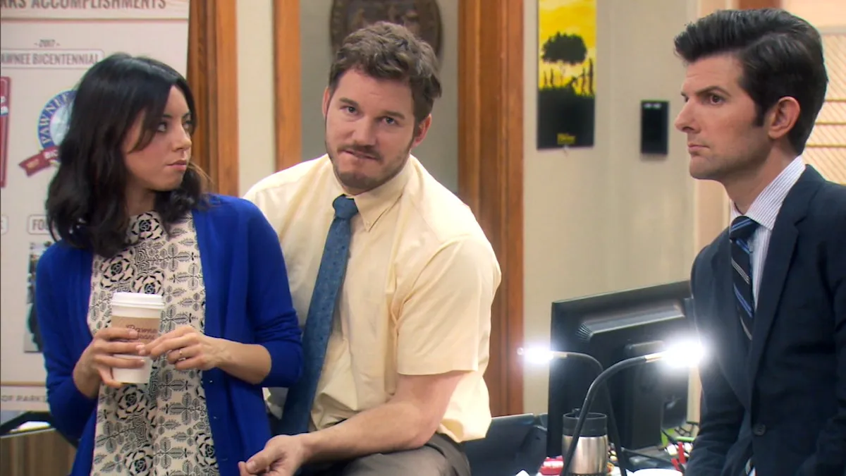 Chris Pratt Reacts to 'Parks and Rec' Co-Star Aubrey Plaza's Casting in the  MCU's 'Agatha: Coven of Chaos'