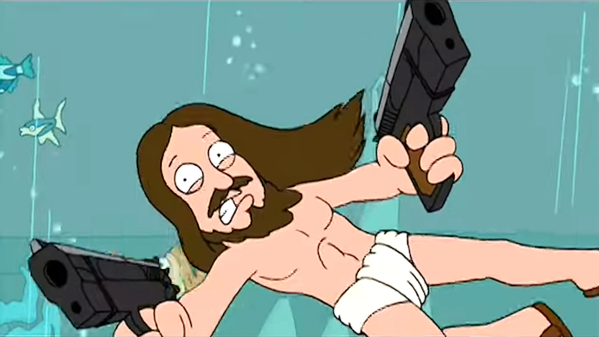 Jim Caviezel as Jesus Christ in 'Family Guy'