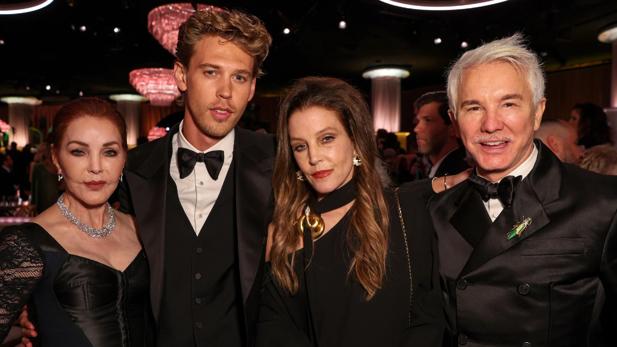 Feature image of Lisa Marie Presley at the 80th Golden Globe Awards