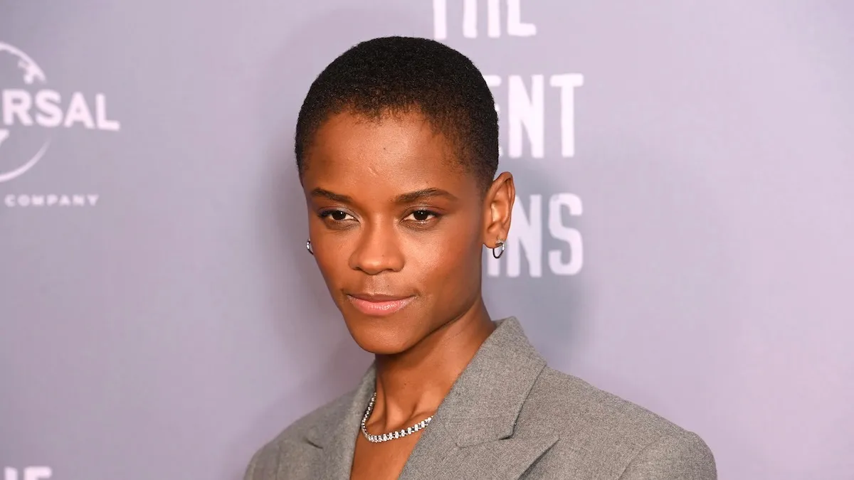 LONDON, ENGLAND - DECEMBER 05: Letitia Wright attends a Special Screening of "The Silent Twins" at The Ham Yard Hotel on December 05, 2022 in London, England.