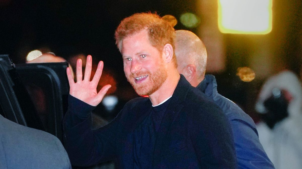 Prince Harry, Duke of Sussex is seen leaving "The Late Show With Stephen Colbert" on January 09, 2023 in New York City. (Photo by Gotham/GC Images)