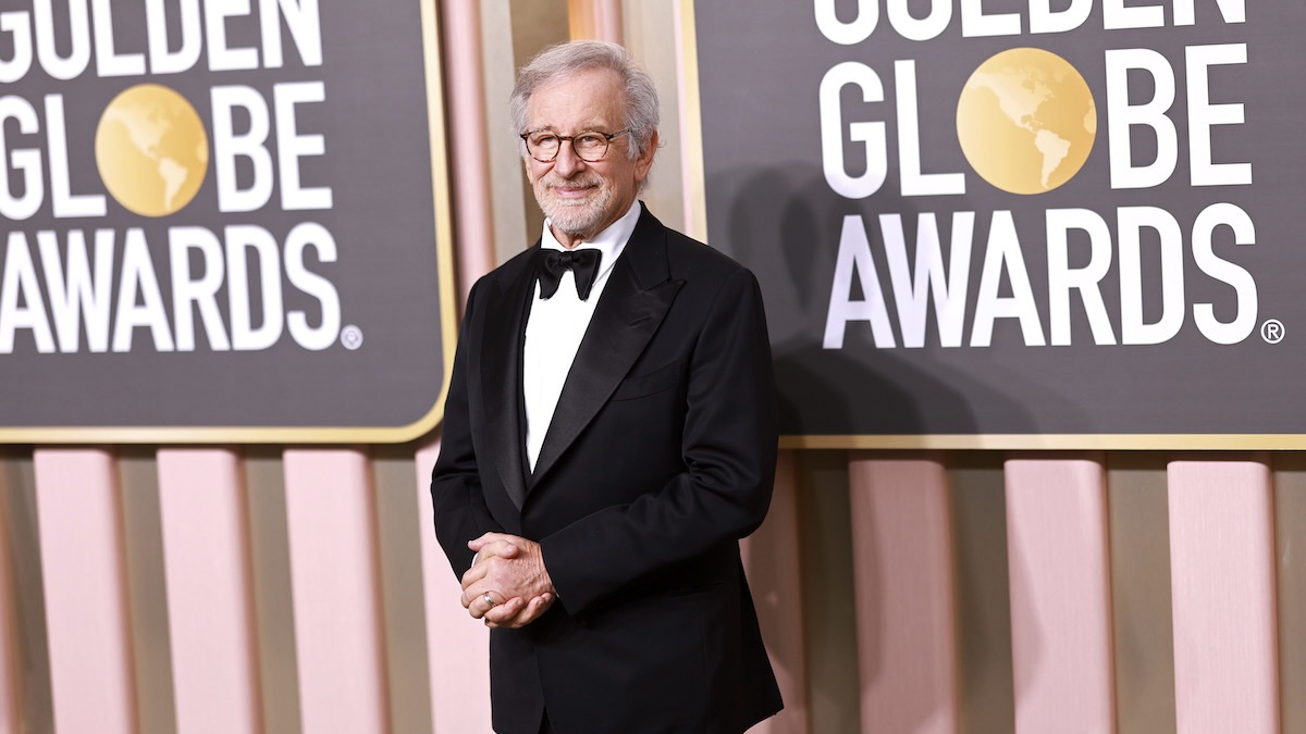 BEVERLY HILLS, CALIFORNIA - JANUARY 10: Steven Spielberg attends the 80th Annual Golden Globe Awards at The Beverly Hilton on January 10, 2023 in Beverly Hills, California.