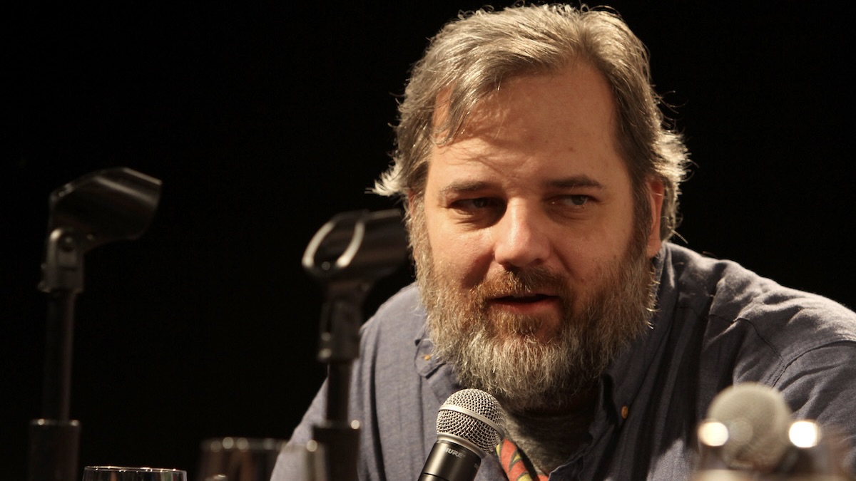 Writer Dan Harmon speaks onstage at 'The Cast Of "Community" On Moving To Digital' during 2015 SXSW Music, Film + Interactive Festival at Austin Convention Center on March 15, 2015 in Austin, Texas.